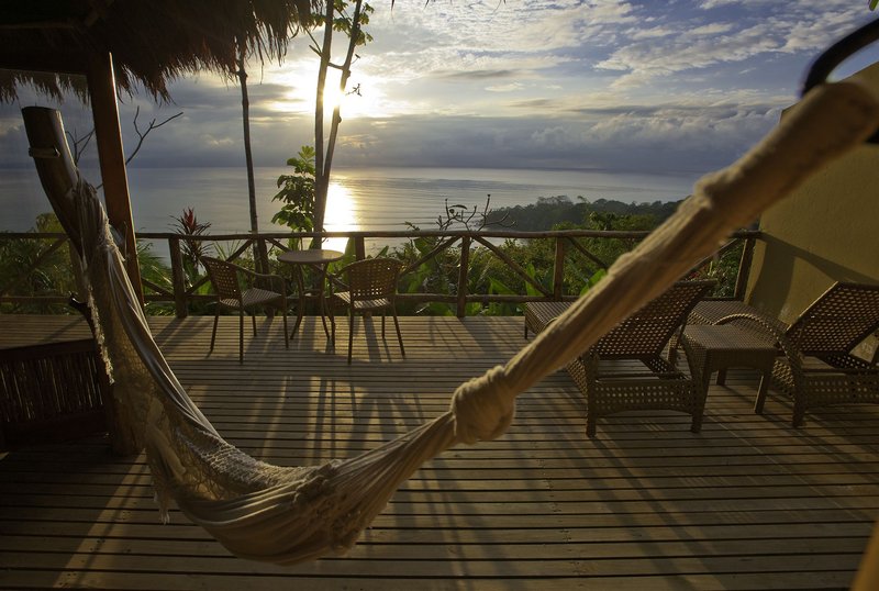 Lapa Rios Lodge in Halbinsel Osa, San Jose (Costa Rica) Terasse