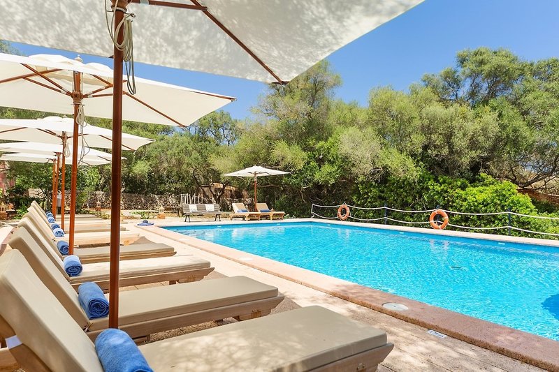 Agroturismo Ca'n Gaia in S'Horta, Mallorca Pool