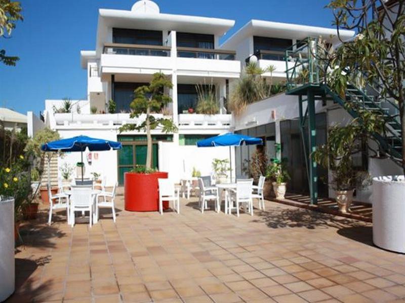 Mozart Apartments in Puerto Rico, Gran Canaria Terasse