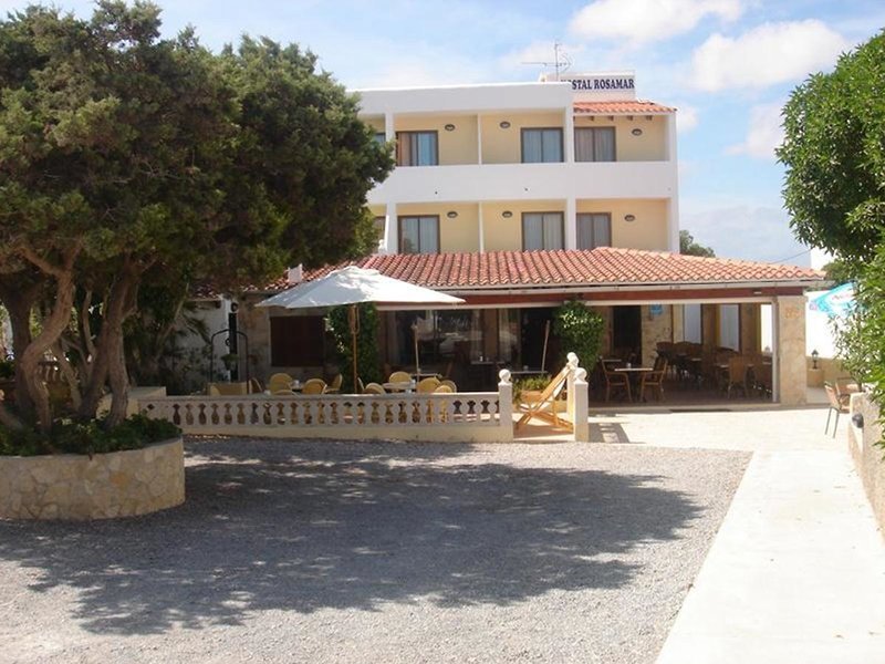 Hotel Rosamar in Es Pujols, Ibiza Außenaufnahme