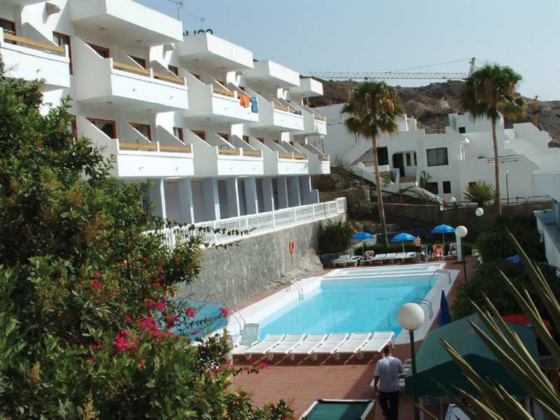 Apartamentos Solana in Puerto Rico, Gran Canaria Außenaufnahme