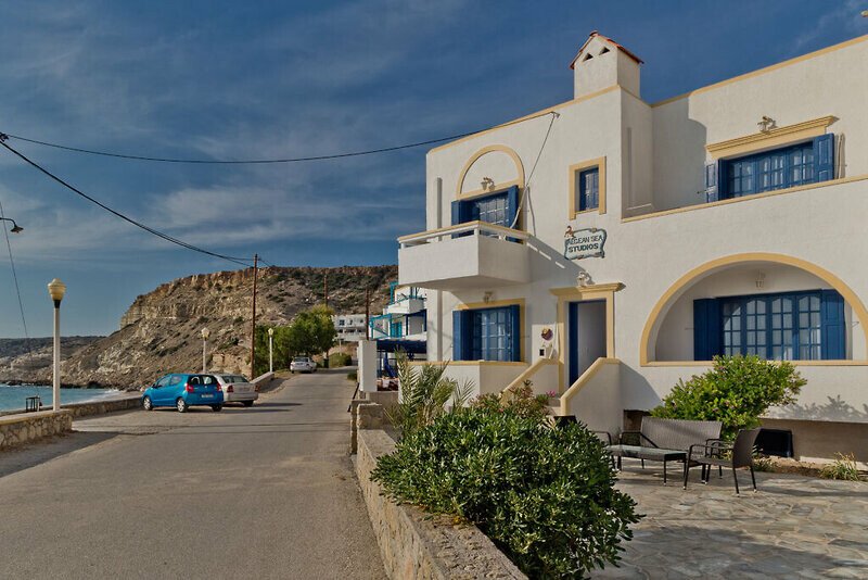 Aegean Sea Studios in Lefkos, Karpathos Außenaufnahme