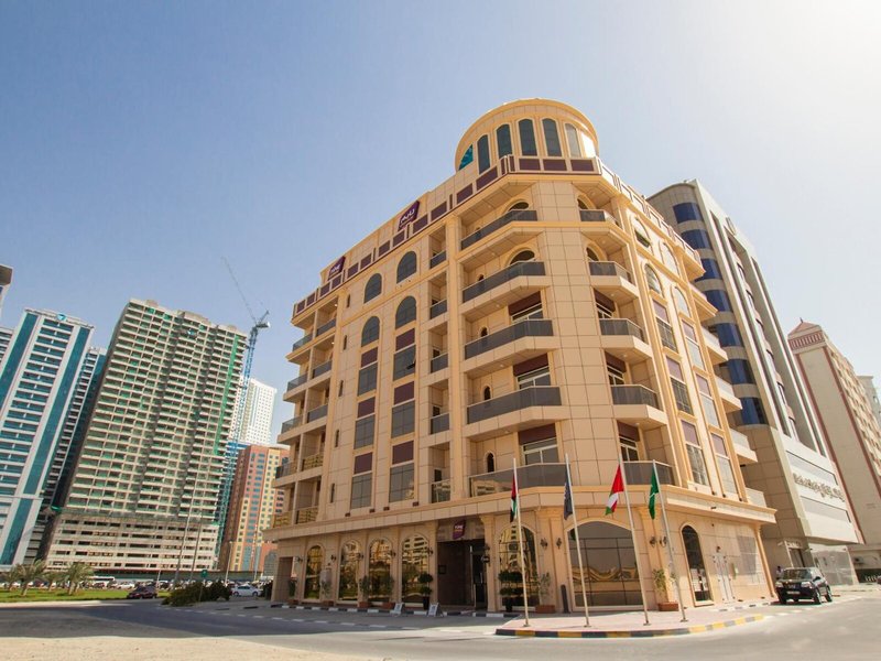Time Express Hotel Al Khan in Sharjah, Dubai Außenaufnahme