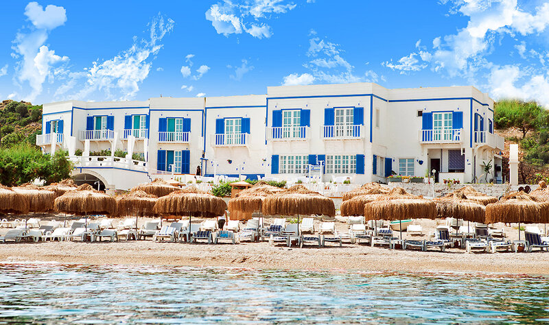 Otel Mavi Beyaz in Palamutbuku, Dalaman Außenaufnahme