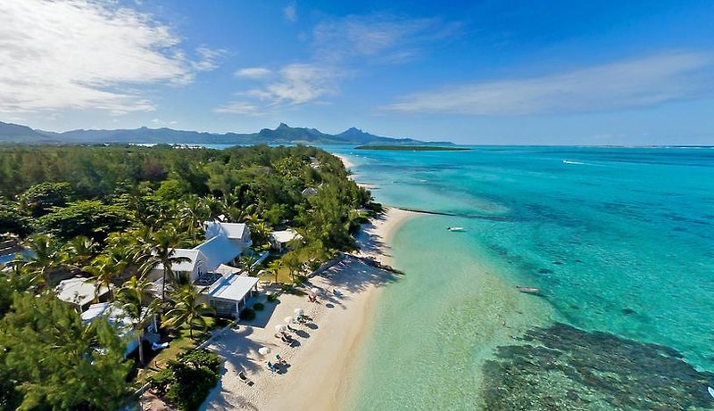 Astroea Beach in Mahébourg, Port Louis, Mauritius Strand