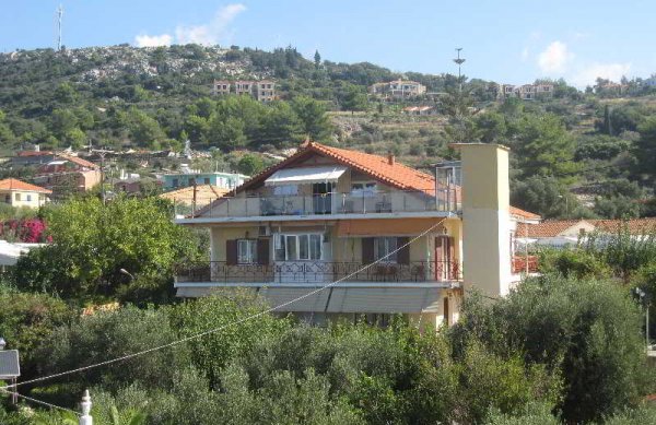 Lorenzo Hotel in Lassi, Kefalonia Außenaufnahme
