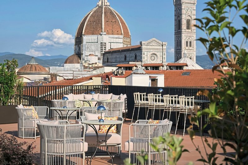 W Florence in Florenz, Florenz Terrasse