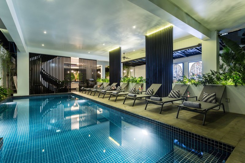 Monthara Angkor Residence in Siem Reap, Siem Reap (Kambodscha) Hallenbad