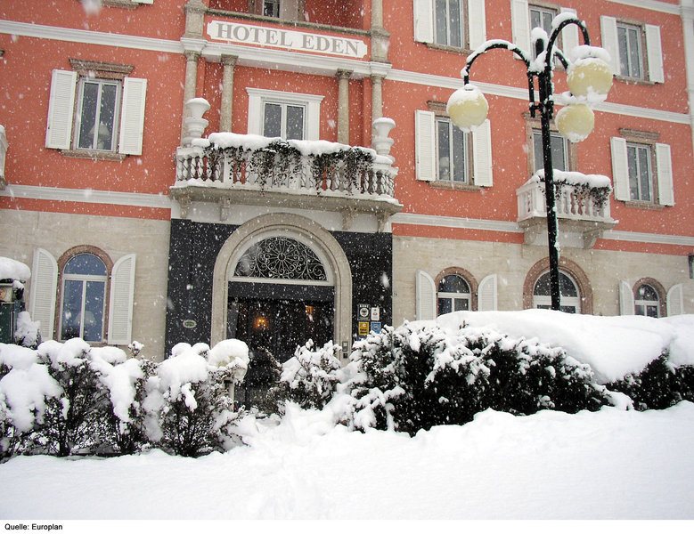 Hotel Eden in Levico Terme, Außenaufnahme