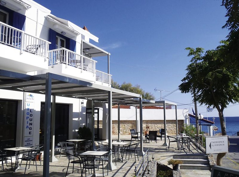 Ilioxenia in Agia Fotini, Mytilene (Lesbos) Außenaufnahme