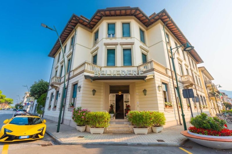 Hotel Belvedere in Forte dei Marmi, Pisa Außenaufnahme
