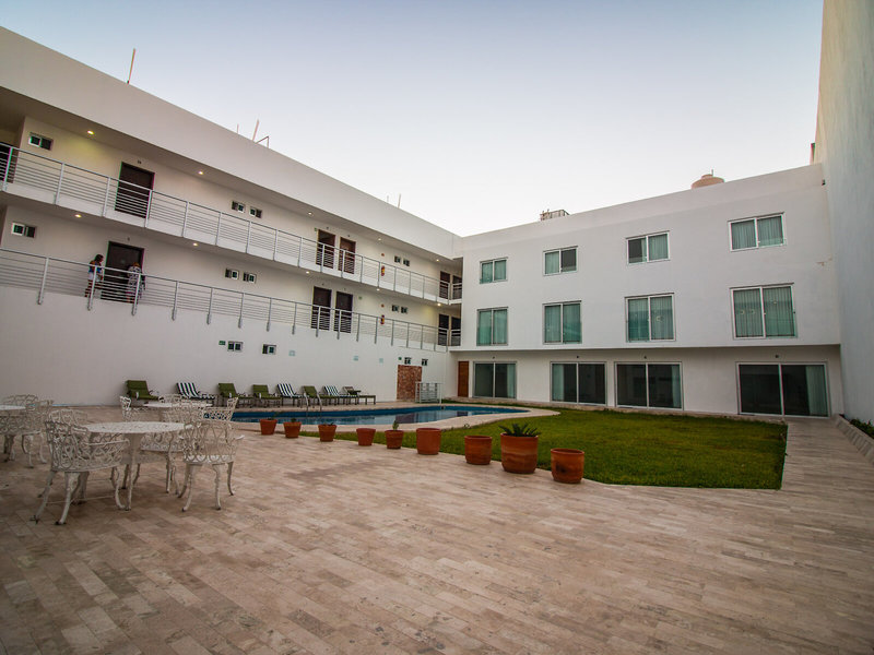 Playa Encantada in Playa del Carmen, Cancun Außenaufnahme
