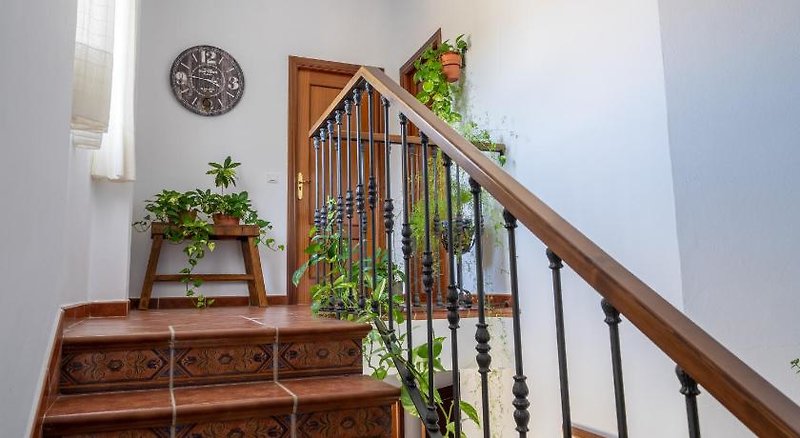 Hostal Vista A La Sierra in Valle de Abdalajís, Malaga Terrasse