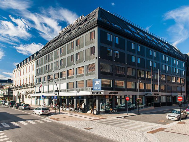 First Hotel Victoria in Hamar, Oslo / Gardermoen Außenaufnahme