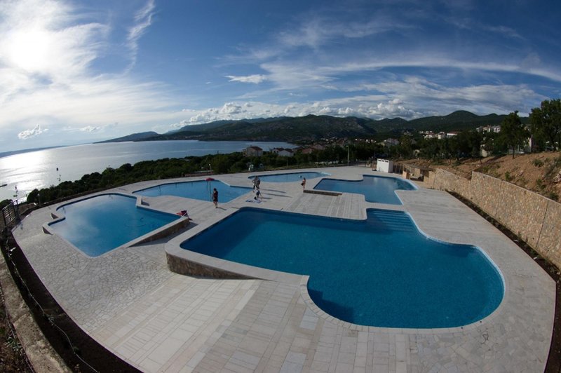 Kamp Klenovica in Klenovica, Pula (Kroatien) Pool