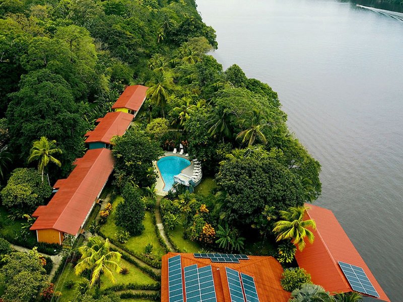 La Baula Lodge in Nationalpark Tortuguero, San Jose (Costa Rica) Außenaufnahme