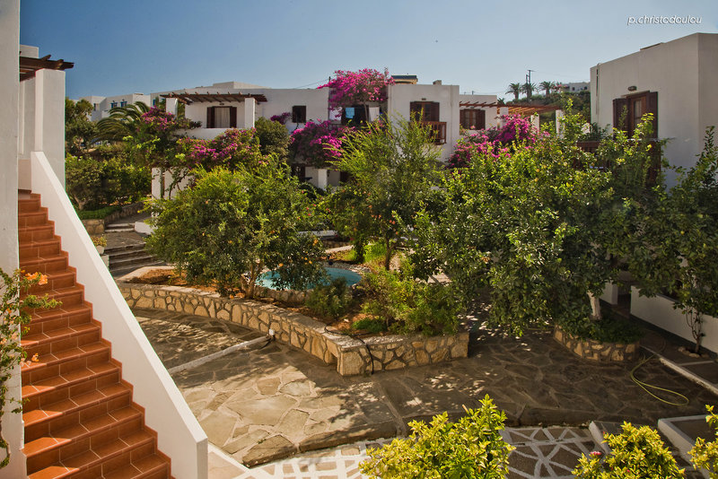 Helios Beach Hotel & Bungalows in Amopi, Karpathos Außenaufnahme