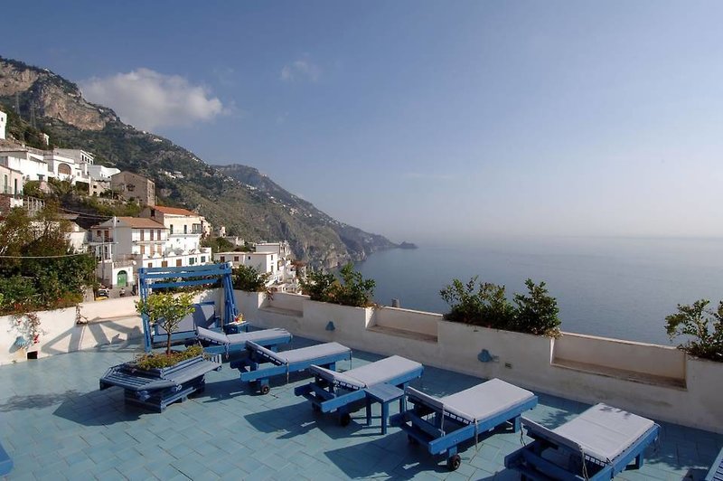 Holiday in Praiano, Neapel Terrasse