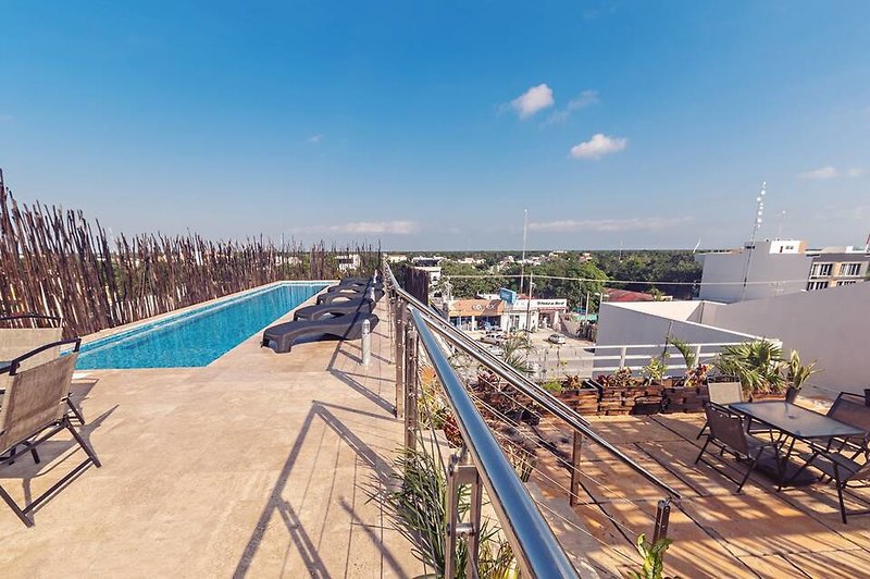 Hotel Carpe Diem Tulum by Nah Hotels in Tulum, Cancun Terrasse