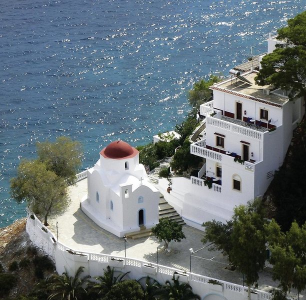 Akropolis in Kyra Panagia, Karpathos Außenaufnahme