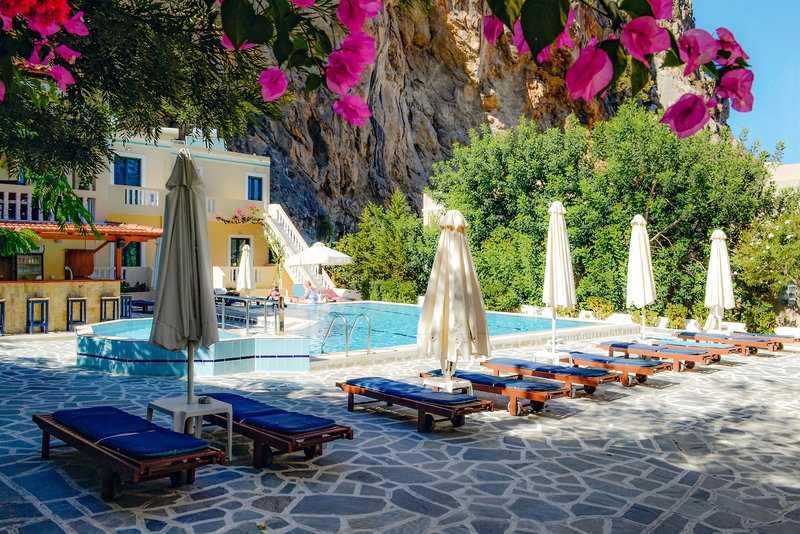 Kyra Panagia in Kyra Panagia, Karpathos Außenaufnahme