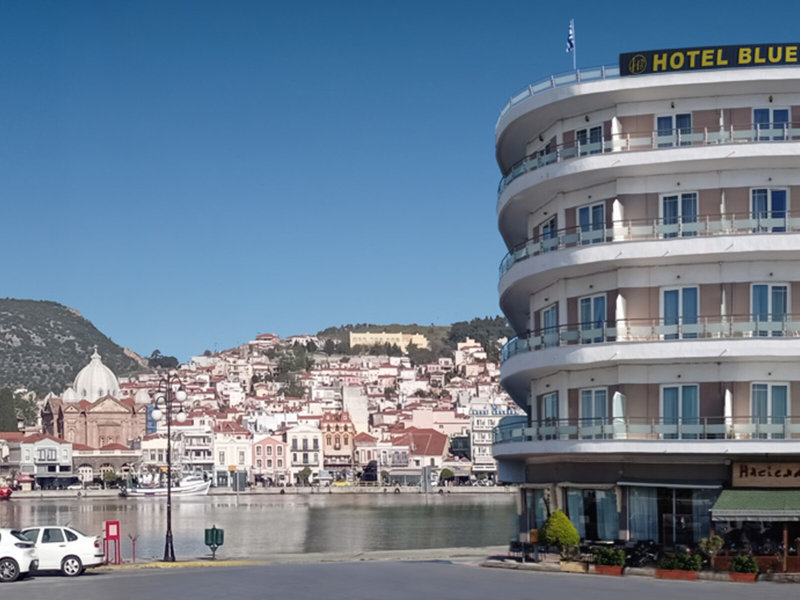 Hotel Blue Sea in Mytilini, Mytilene (Lesbos) Außenaufnahme