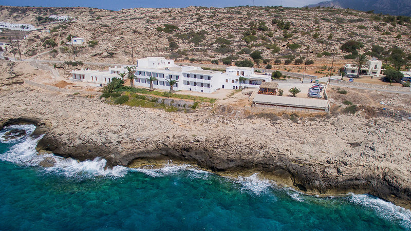 Hotel Krinos in Lefkos, Karpathos Außenaufnahme