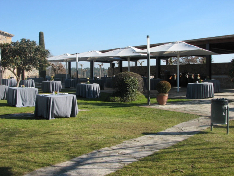 Hotel Mas Sola in Santa Coloma de Farners, Gerona Außenaufnahme