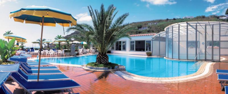 Hotel Castiglione Village in Panza, Ischia Pool
