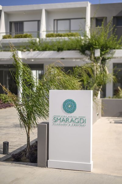 Smaragdi Kos Hotel in Lambi, Kos Terrasse