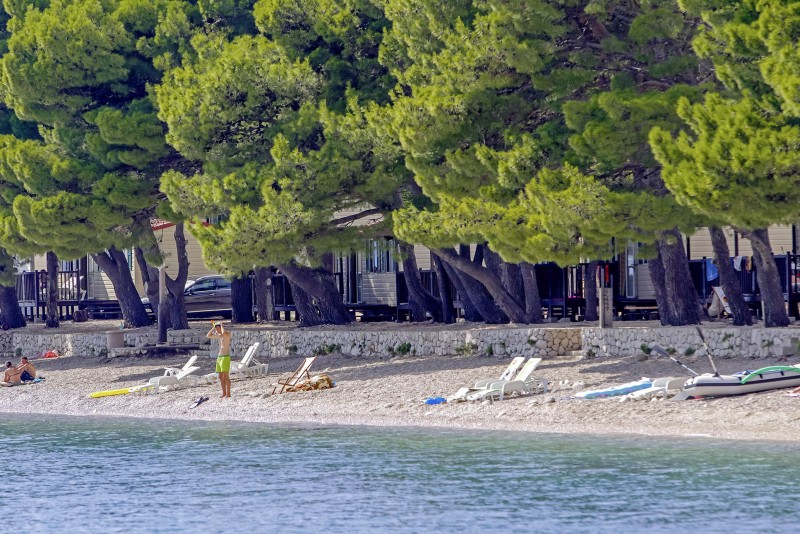 Camp Dole Zivogosce in Zivogosce, Split (Kroatien) Strand