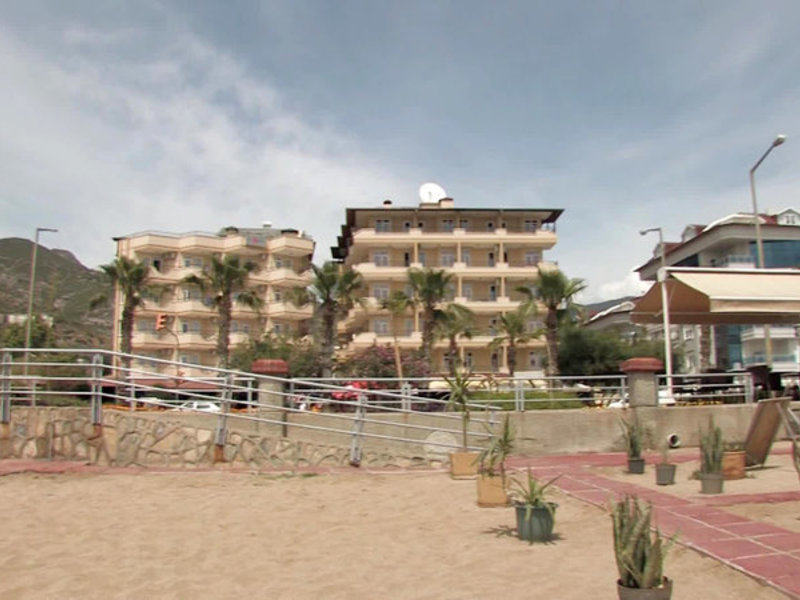 Kleopatra Beach Hotel in Alanya, Antalya Außenaufnahme