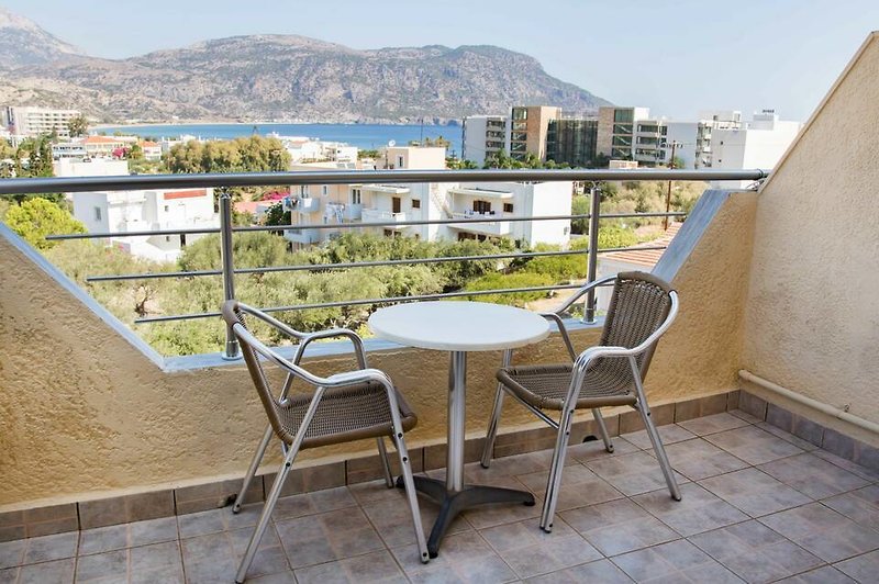 Panorama Hotel in Karpathos-Stadt, Karpathos Terrasse