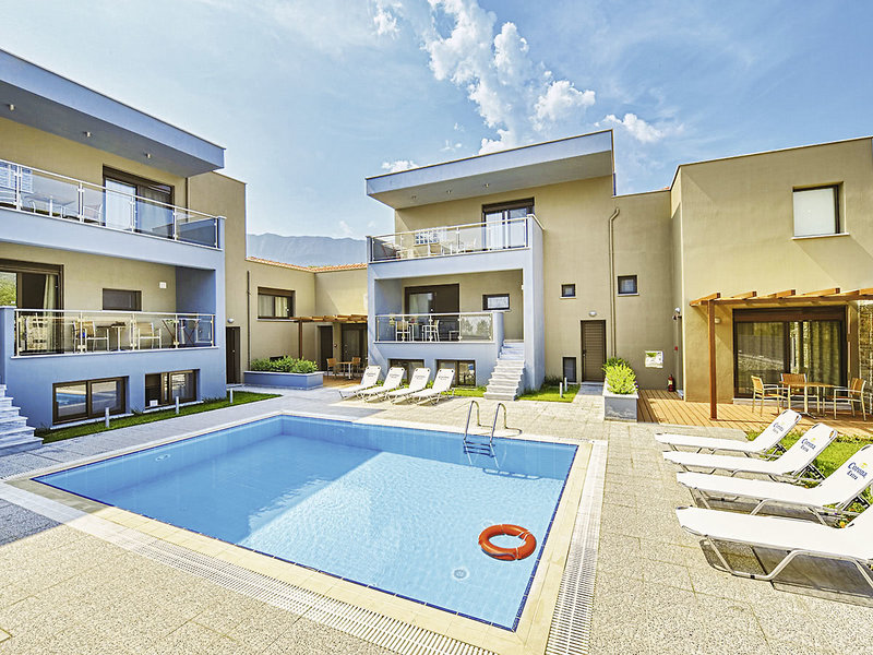 Mary's Luxury in Chrysi Ammoudia, Kavala (Thassos) Terasse