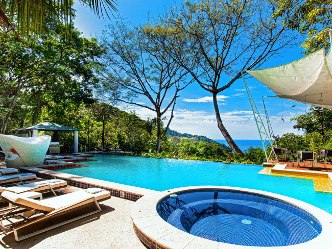Hotel Makanda By the Sea - Adults Only in Nationalpark Manuel Antonio, San Jose (Costa Rica) Pool