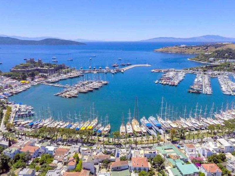 Costa Maya Hotel in Bodrum, Bodrum Landschaft