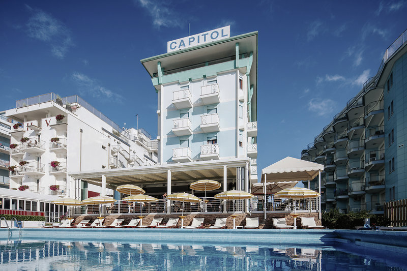 Hotel Capitol in Lido di Jesolo, Venedig Außenaufnahme