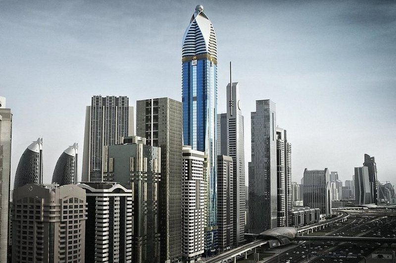 Rose Rayhaan by Rotana in Dubai, Dubai Außenaufnahme