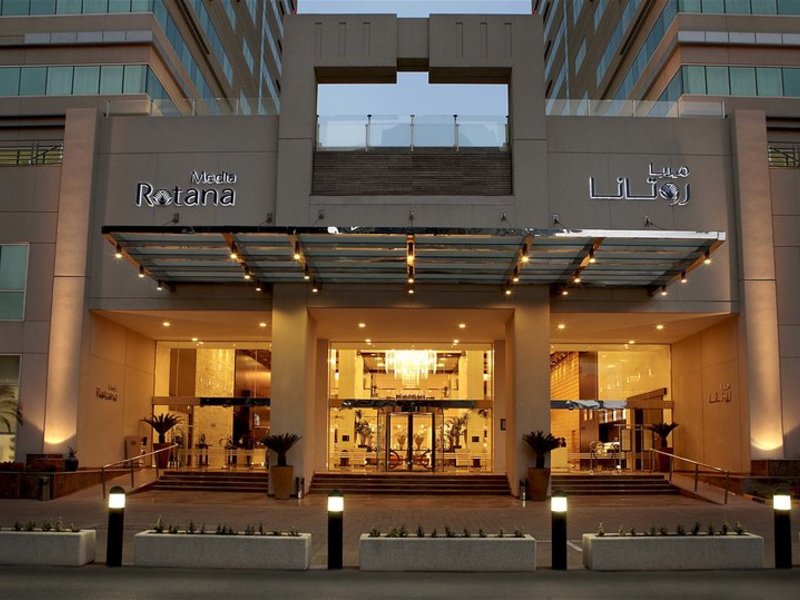 Media Rotana in Dubai, Dubai Außenaufnahme