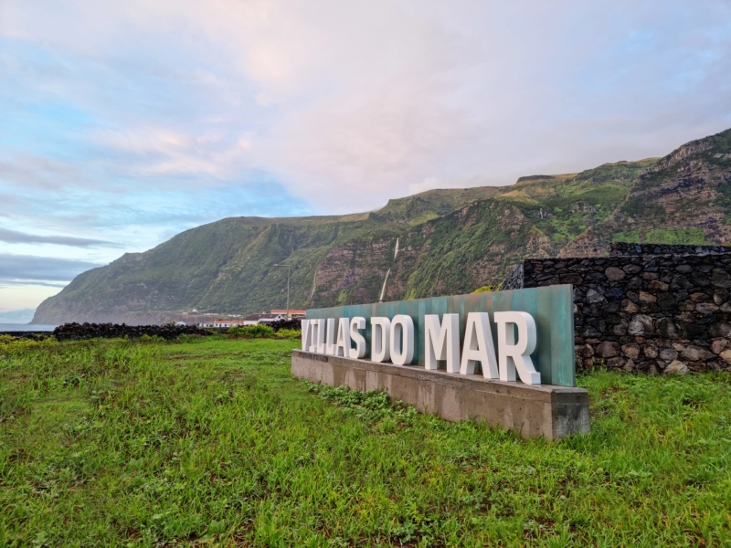 Villas do Mar in Fajã Grande, Ponta Delgada (Azoren) Landschaft