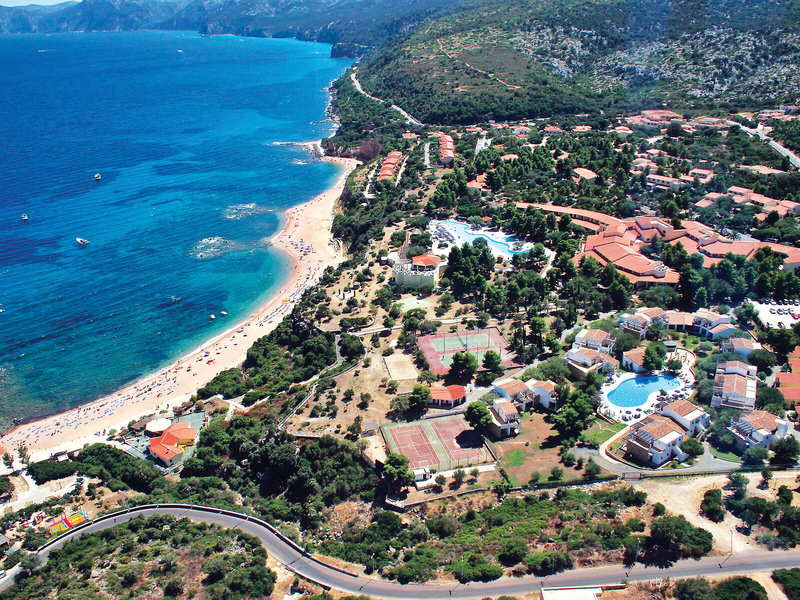 Club Esse Palmasera Resort - Il Borgo in Cala Gonone, Olbia,Sardinien Landschaft