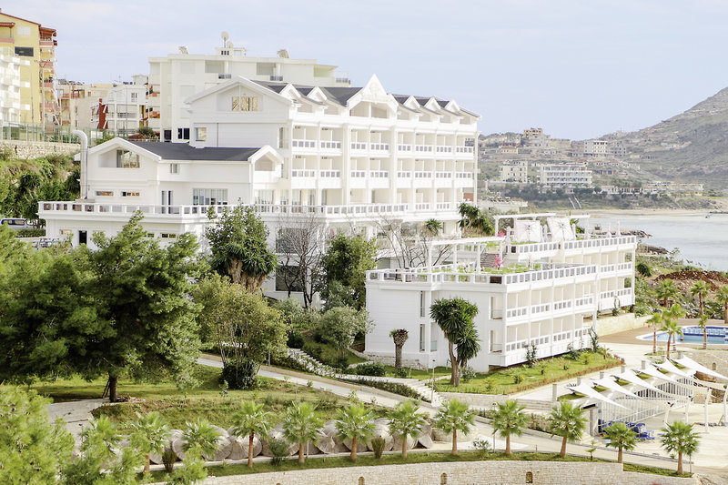 Santa Quaranta Premium Resort in Saranda, Korfu Außenaufnahme