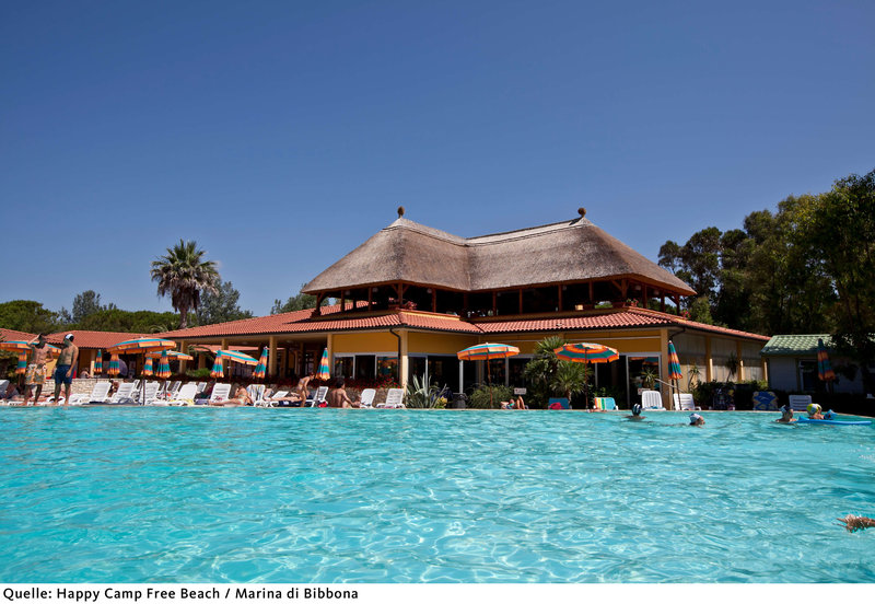 Camping Free Beach in Marina di Bibbona, Pisa Pool