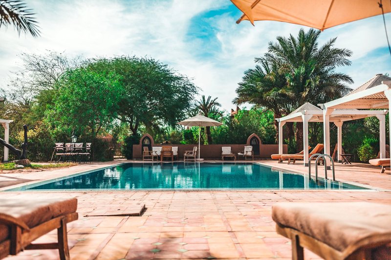 Dar Azawad Hotel in Mhamid El Ghizlane, Agadir (Marokko) Pool