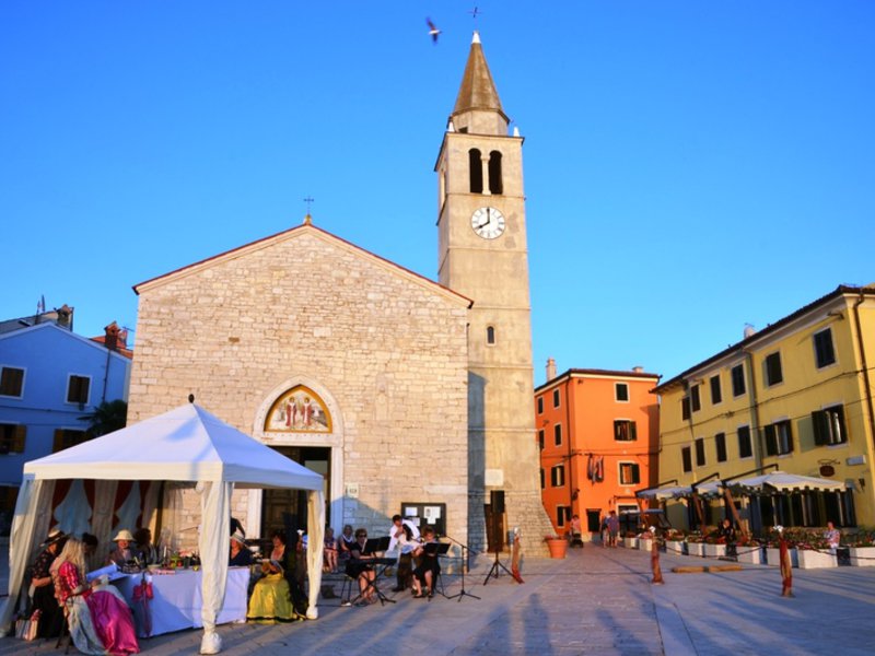 Villetta Phasiana in Fazana, Pula (Kroatien) Außenaufnahme