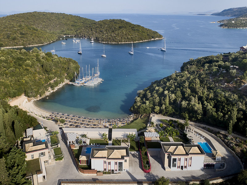 Karvouno Villas in Syvota, Preveza (Epiros/Lefkas) Außenaufnahme