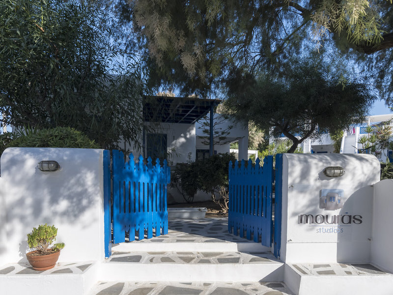 Mouras Studios in Astypalaia, Santorini Außenaufnahme