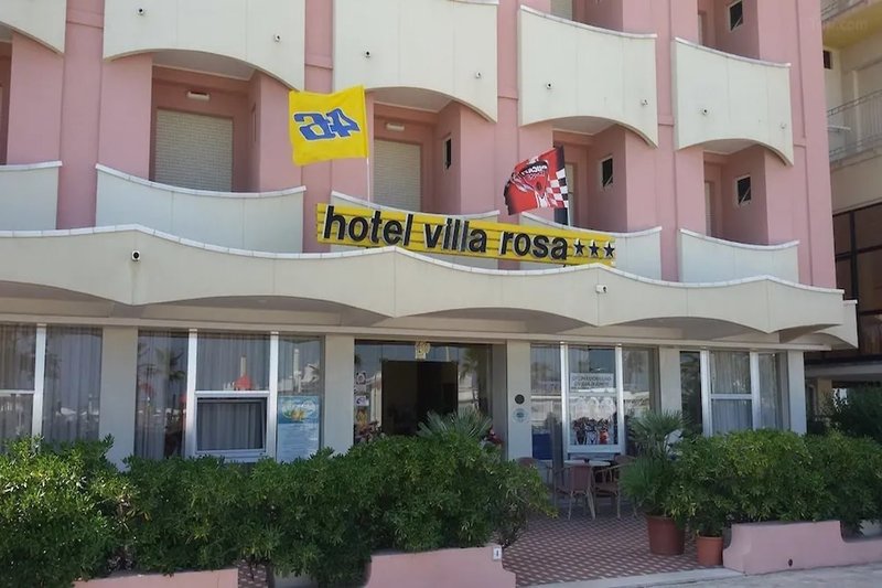 Villa Rosa in Misano Adriatico, Rimini Außenaufnahme