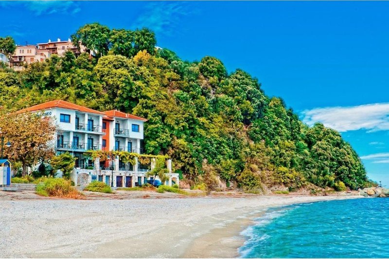 Manthos Blue Hotel in Agios Ioannis Mouresiou, Volos (Pilion) Landschaft