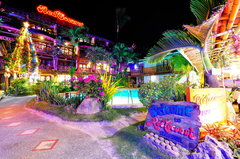 Red Coconut Beach Hotel in Boracay Island, Manila (Phillippien) Außenaufnahme